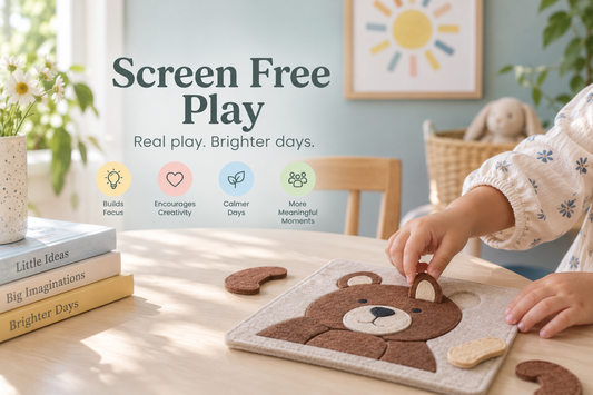 Screen-Free Play: Why Kids Need More Than Screens